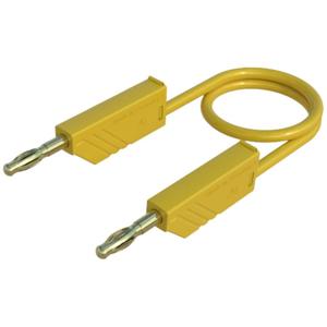 SKS Hirschmann MLN 200/2,5 GE Meetsnoer Banaanstekker 4 mm Banaanstekker 4 mm 2.00 m Geel 1 stuk(s)