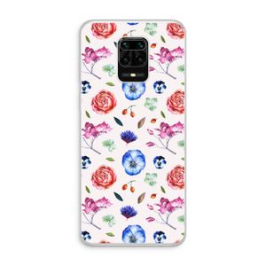 Bloemetjes: Xiaomi Redmi Note 10 Lite Transparant Hoesje