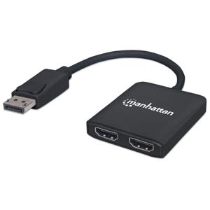 Manhattan 152716 DisplayPort-splitter 2 poorten 3810 x 2160 Pixel