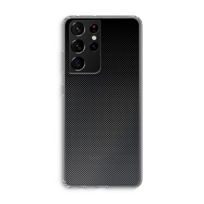 Musketon Halftone: Samsung Galaxy S21 Ultra Transparant Hoesje