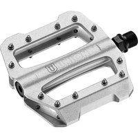 Union pedaal sp1300 alu cartridge+thrust lager. zilver