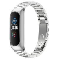 Xiaomi Mi 3/4/5/6 Kralen Stalen Schakel Band - Mat Zilver