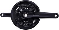 SHIMANO crankstel 3 x 9 speed fc-mt210-3 met 175mm crankarm 40-30-22t zwart