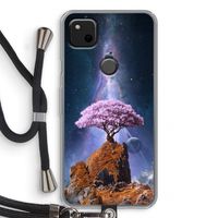 Ambition: Pixel 4a Transparant Hoesje met koord Ambition: Pixel 4a Transparant Hoesje met koord