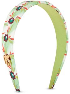 ETRO bandeau à fleurs - Vert