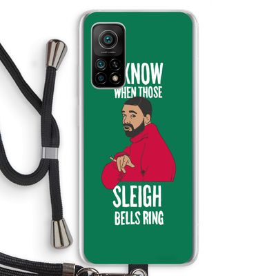 Sleigh Bells Ring: Xiaomi Mi 10T 5G Transparant Hoesje met koord