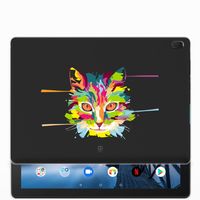 Lenovo Tab E10 Tablet Back Cover Cat Color