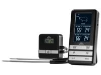 GRILLMEISTER BBQ-thermometer met 2 sensoren (Draadloos)