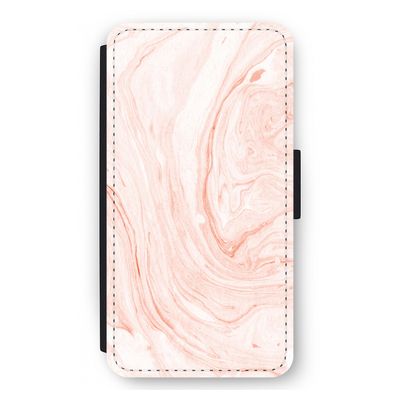 Peach bath: iPhone 12 mini Flip Hoesje