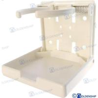 Llaveros flotantes y posavasos GS41470 - POSAVASOS PLEGABLE BLANCO
