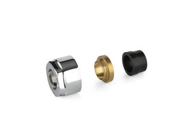 Koppelingen Koper Plieger Valvola 3/4" 15 mm Chroom