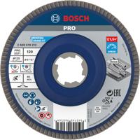 Bosch Accessoires X-LOCK Lamellenschijf Best for Metal recht, kunststof, Ø125mm, G 120, X571 - 1 stuk(s) - 2608619212