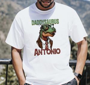 Daddysaurus T-shirt Vaderdag t-shirt