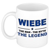 Wiebe The man, The myth the legend collega kado mokken/bekers 300 ml