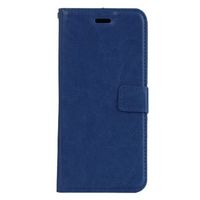 Basey Apple iPhone 8 Hoesje Book Case Kunstleer Cover Hoes - Donkerblauw - thumbnail