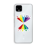 Het Leven Is Mooi: Pixel 4 XL Transparant Hoesje