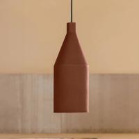 Kave Home Hanglamp Peralta Terracotta look - Bruin - thumbnail