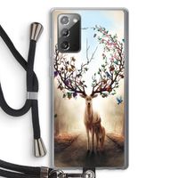 Seasons Change: Samsung Galaxy Note 20 / Note 20 5G Transparant Hoesje met koord