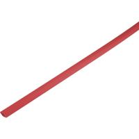 TRU COMPONENTS 1225448 Krimpkous zonder lijm Rood 8.60 mm 4 mm Krimpverhouding:2:1 per meter