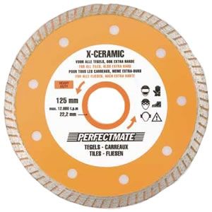 Perfectmate EPC0620 X-Ceramic Diamantschijf | Tegels en natuursteen | 115 mm - EPC0620