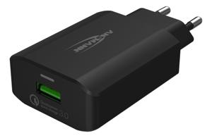 Ansmann Home Charger 130Q USB-oplader 18 W Thuis Uitgangsstroom (max.) 3 A Aantal uitgangen: 1 x USB 3.2 Gen 1 bus A (USB 3.0)