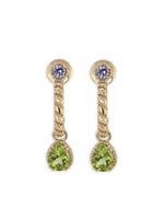 Dolce & Gabbana boucles d'oreilles pendantes en or 18ct serties de pierres semi-précieuses - thumbnail