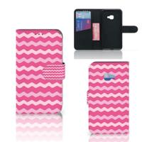Samsung Galaxy Xcover 4 | Xcover 4s | Telefoon Hoesje | Waves Pink