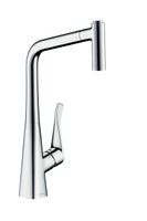 Hansgrohe Metris Keukenkraan Met Uittrekbare Vuistdouche Chroom - thumbnail