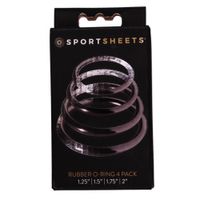 Sportsheets - O-Rings Set van 4 Cockringen - thumbnail