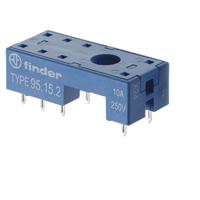 Finder 95.15.20 Relaissocket Finder 40.51, Finder 40.52, Finder 40.61, Finder 40.62 (l x b x h) 30.3 x 13 x 9.2 mm 1 stuk(s)