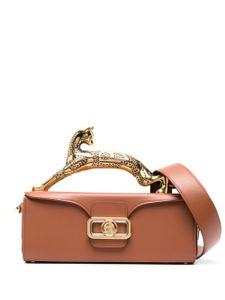 Lanvin sac cabas Pencil Cat en cuir - Marron