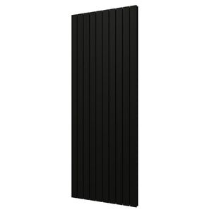 Plieger Designradiator Cavallino Retto Dubbel 2146 Watt Middenaansluiting 200x75,4 cm Mat Zwart