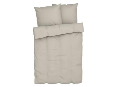 LIVARNO home Mousseline dekbedovertrek 240 x 220 cm (Beige)