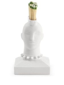 Jonathan Adler figurine Mohawk Match Strike - Blanc