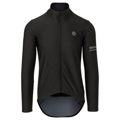 AGU Rain Jersey Fietsshirt Lange Mouwen Performance Heren - Zwart - XXL