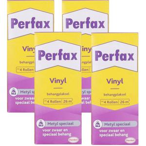 Perfax metyl speciaal - 4x - behanglijm/behangplaksel - 180 gram