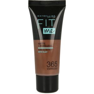 Fit Me matte & poreless foundation 365 espresso