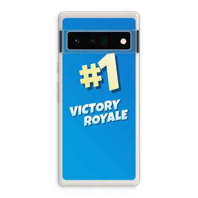 Victory Royale: Google Pixel 6 Pro Transparant Hoesje
