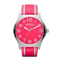 Horlogeband Marc by Marc Jacobs MBM1231 Leder Roze 22mm - thumbnail