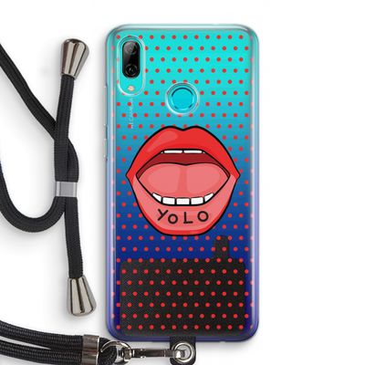 Yolo Denise: Huawei P Smart (2019) Transparant Hoesje met koord