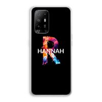 Abstract Spectrum: Oppo A95 5G Transparant Hoesje