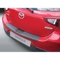 Bumper beschermer passend voor Mazda 2 3/5-deurs 2015- Zwart GRRBP955