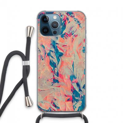 Alone: iPhone 13 Pro Max Transparant Hoesje met koord
