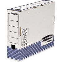 Archiefdoos Bankers Box System A4 80mm wit blauw - thumbnail