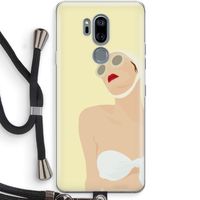 Summer: LG G7 Thinq Transparant Hoesje met koord