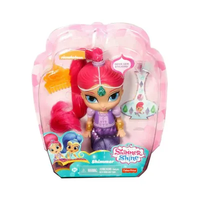 Fisher-Price Shimmer & Shine Pop Met Accessoires - 15 cm Fisher-Price Shimmer & Shine Pop Met Accessoires - 15 cm