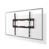 Nedis TVWM4030BK Vaste Tv-beugel Voor Gipsplaat Zwart 23 - 55" Max. 35 Kg 28 Mm Afstand Tot Muur Zwart