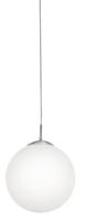 Eglo HanglampRondo glas 30cm metaalgrijs met wit - 85263