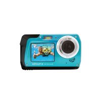 Aquapix W3048-I Edge Iceblue Digitale camera 48 Mpix Ice, Blue Onderwatercamera, Frontdisplay - thumbnail