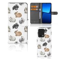 Telefoonhoesje | Met pasjeshouder | voor Xiaomi 13 Lite Konijntjes Telefoonhoesje | Met pasjeshouder | voor Xiaomi 13 Lite Konijntjes